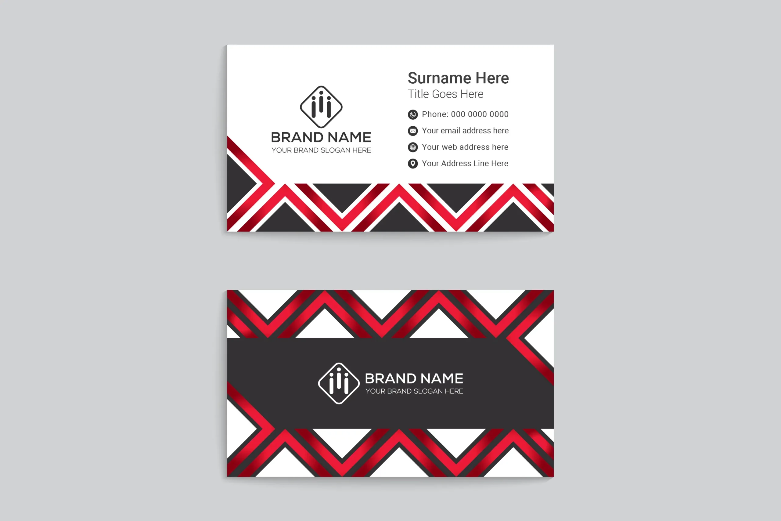 Double Sided Creative Business Cards Double Sided Creative Business Cards - Image 1