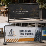 Printed Cafe Barriers