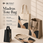 Madras Tote Bag