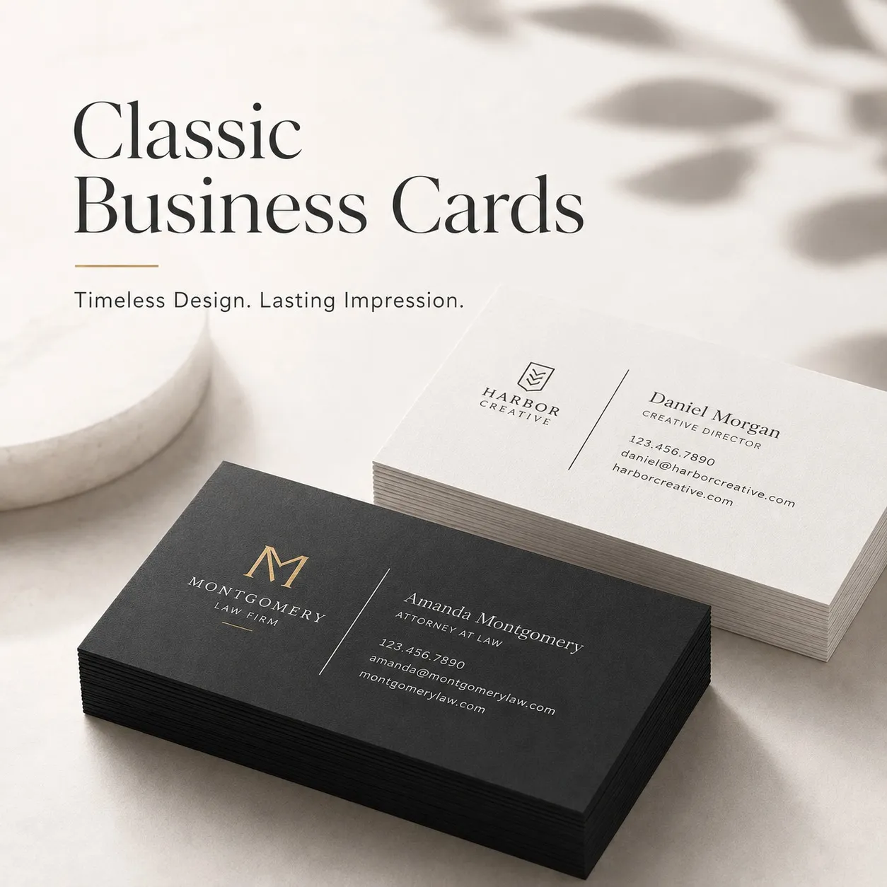 Classic Business Cards Classic Business Cards - Image 1