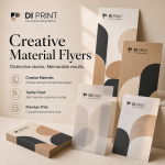 Creative Material Flyers