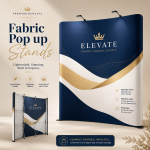 Fabric Pop up Display Stands