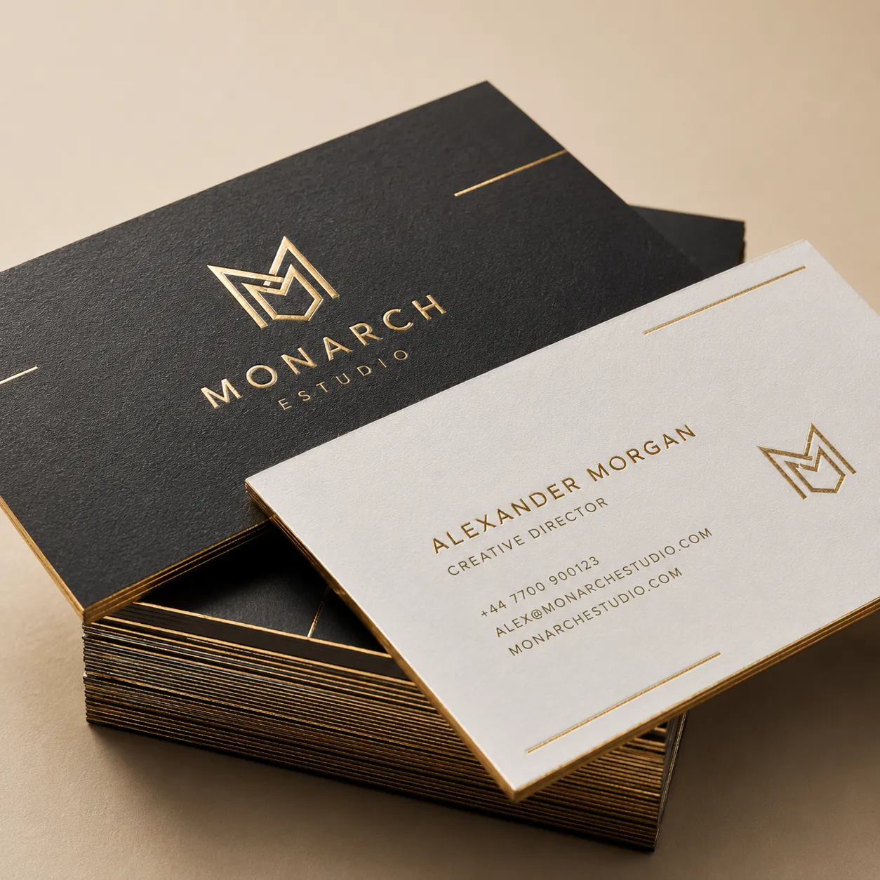 Foil Business Cards img Foil Business Cards - Image 1