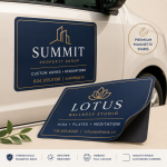 Custom Shaped Magnetic Signs
