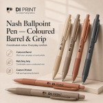 Nash Ballpoint Pen Coloured Barrel and Grip