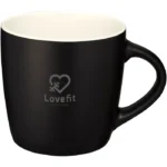 Printed Riviera Black Ceramic Mug