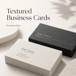 Textured Business Cards