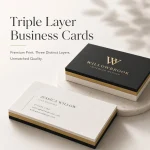 Triple Layer Business Cards