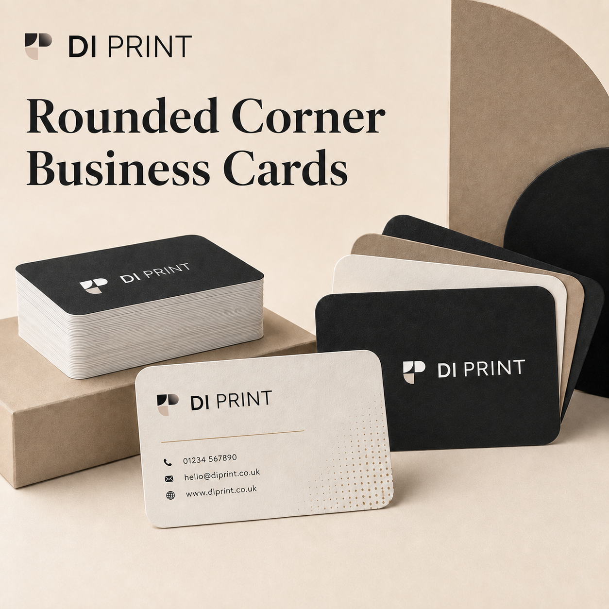 Rounded Corner Business Cards Rounded Corner Business Cards - Image 1