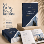 A4 Perfect Bound Booklets