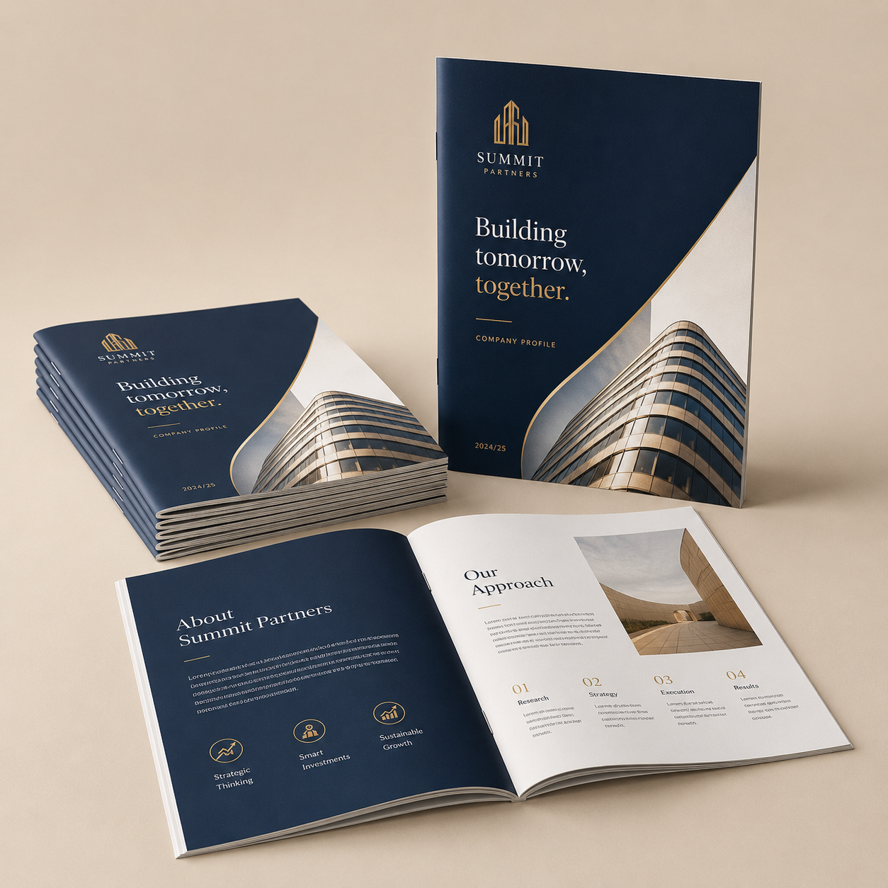 A4 Saddle Stitch Booklets A4 Saddle Stitched Booklet - Image 1