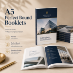 A5 Perfect Bound Booklets
