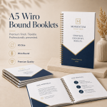 A5 Wiro Bound Booklets