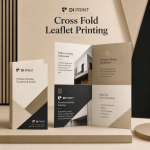 Cross Fold Leaflet Printing