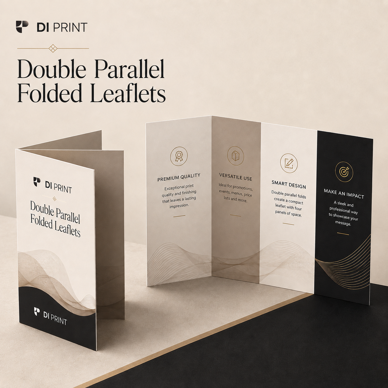 Double Parallel Folded Leaflets Double Parallel Folded Leaflets - Image 1