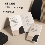 Half Fold Leaflet Printing - Image 2