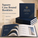 Square Case Bound Booklets