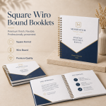 Square Wiro Bound Booklets